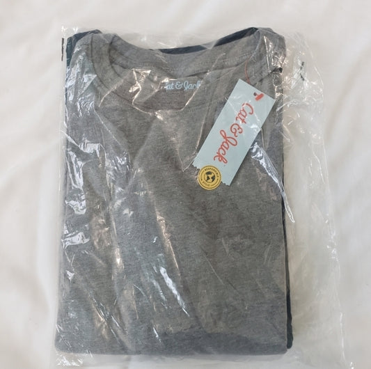 #142 NWT Cat & Jack SZ 8 Long Sleeve Tees Bundle Of 2