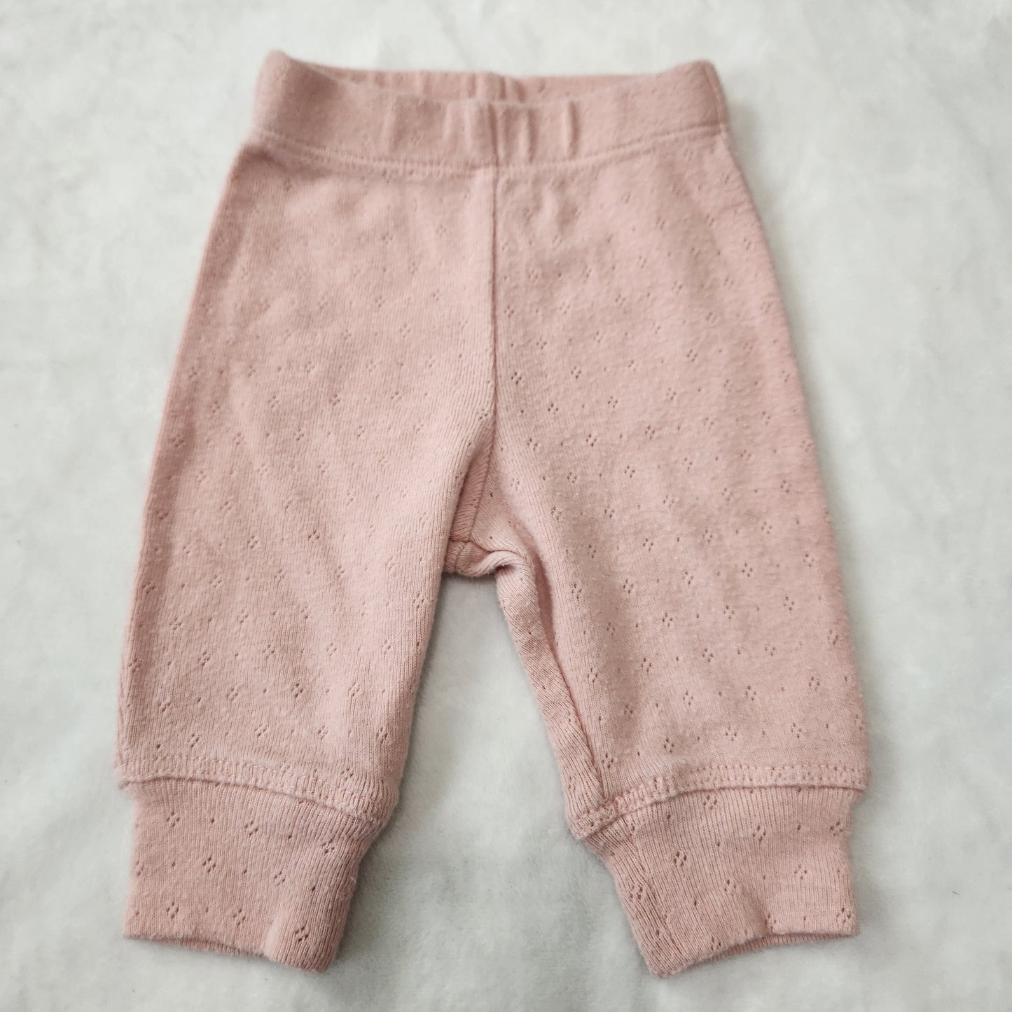 REDUCED #142 Baby Boden Newborn Pink Knit Joggers