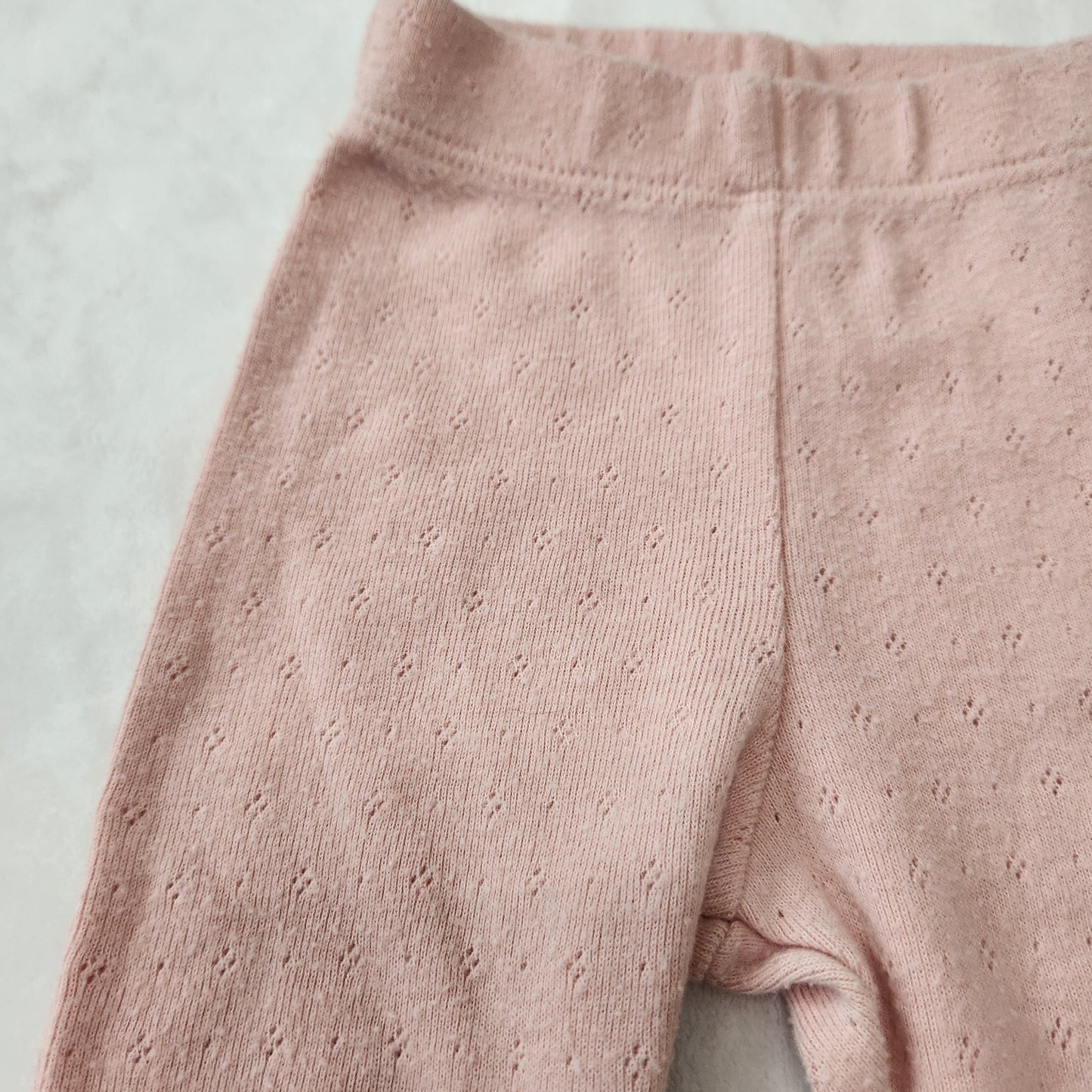 REDUCED #142 Baby Boden Newborn Pink Knit Joggers