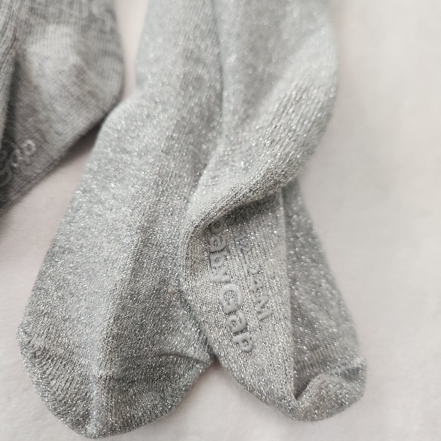 #142 Baby Gap 12-24 Mths Gray Leggings Tights Bundle Of 2