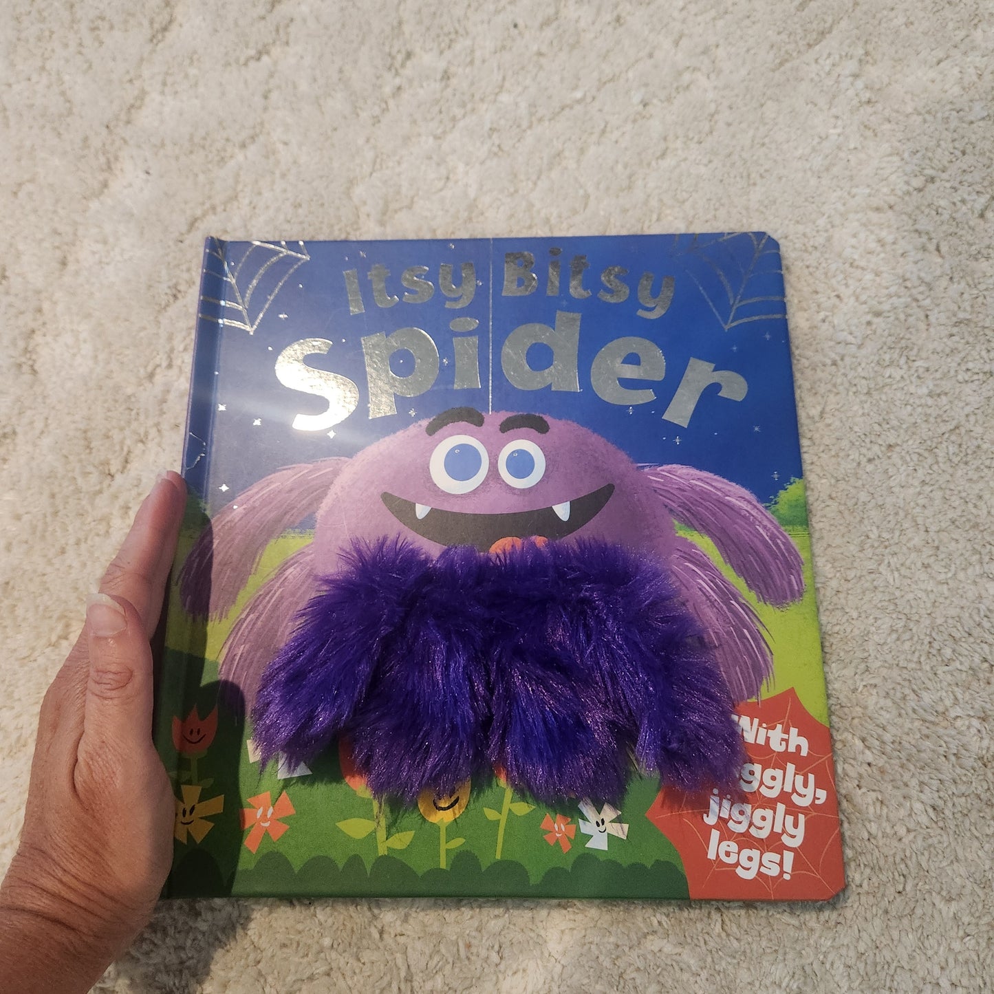 #142 Itsy Bitsy Spider Large Hardcover Board Book
