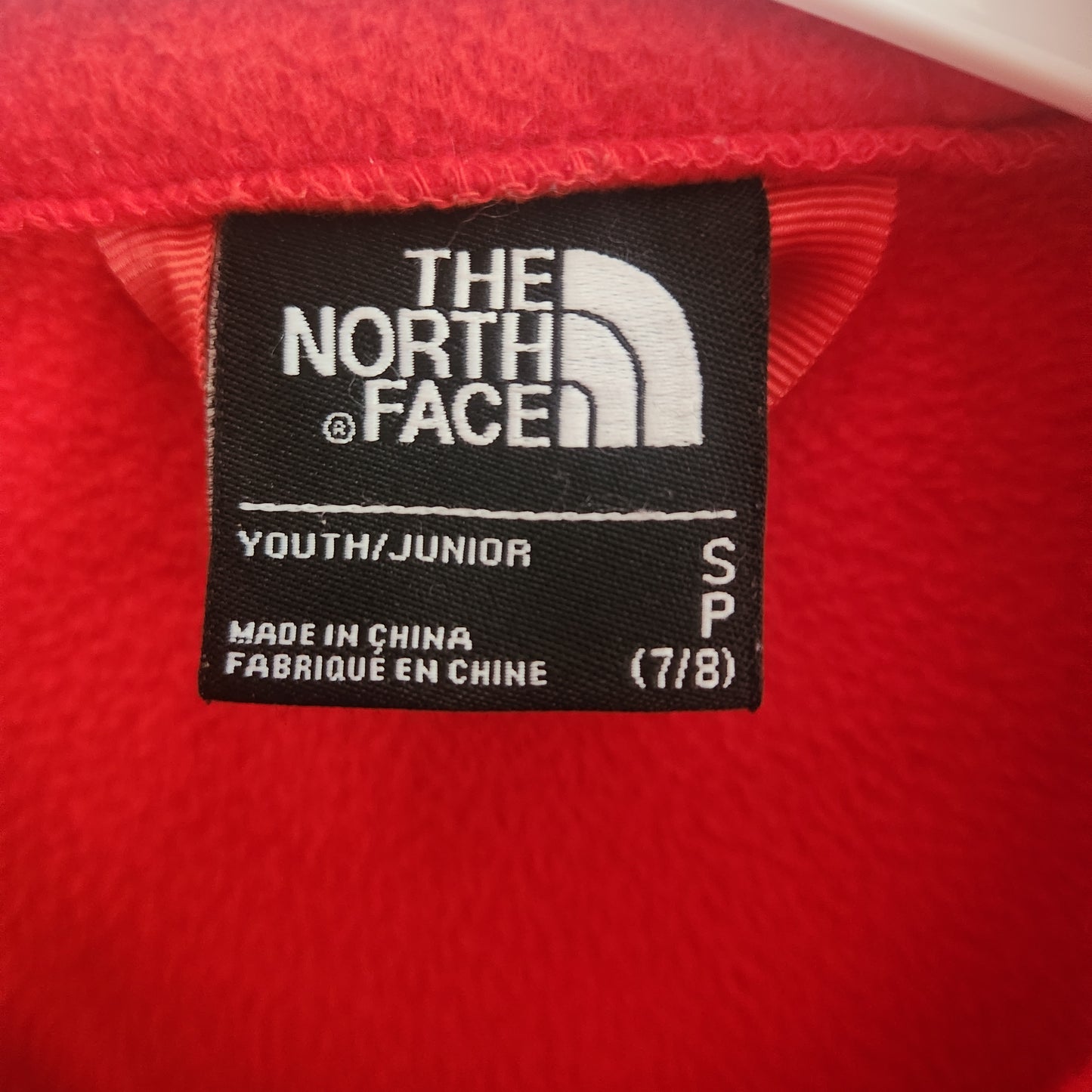 #142 The North Face Boys 7/8  Fleece Jacket