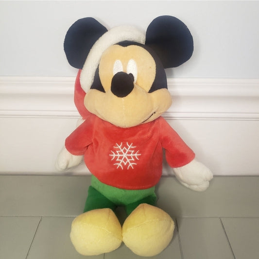 REDUCED #142 Disney Baby Christmas Mickey Mouse Plush