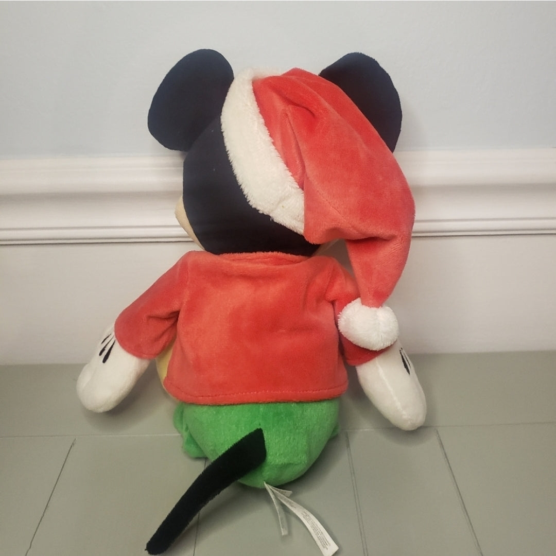 REDUCED #142 Disney Baby Christmas Mickey Mouse Plush