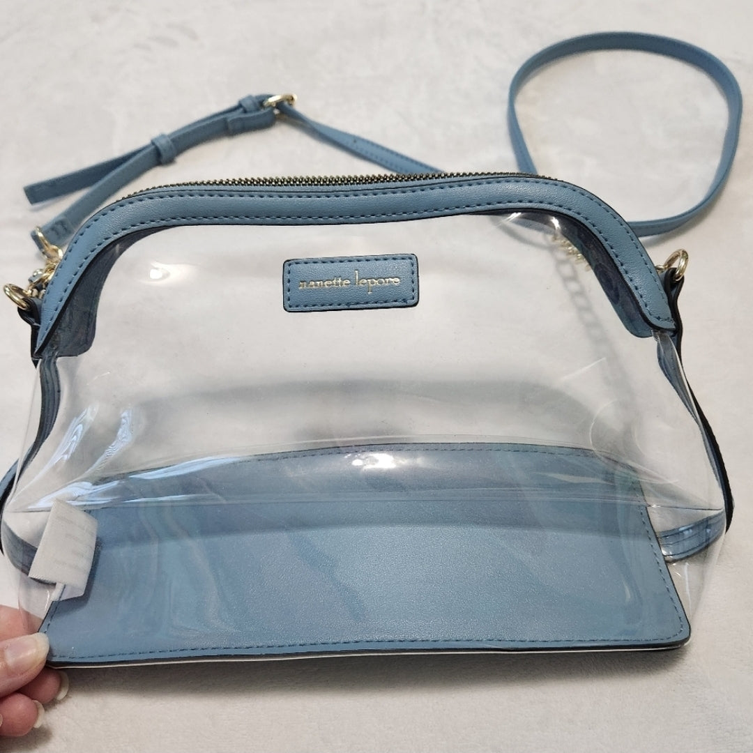 #142 Nanette Lepore Clear Stadium Approved Size Bag