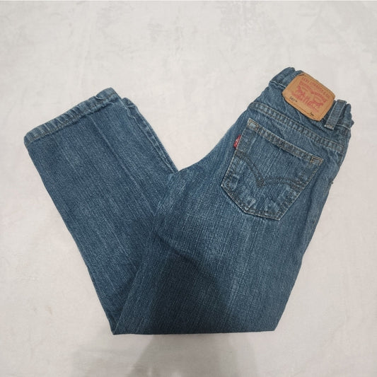 #142 Levi's 549 Boys 7 Relaxed Straight Denim Jeans