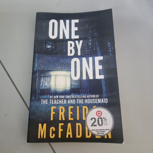 #142 One by One Freida McFadden Novel Book