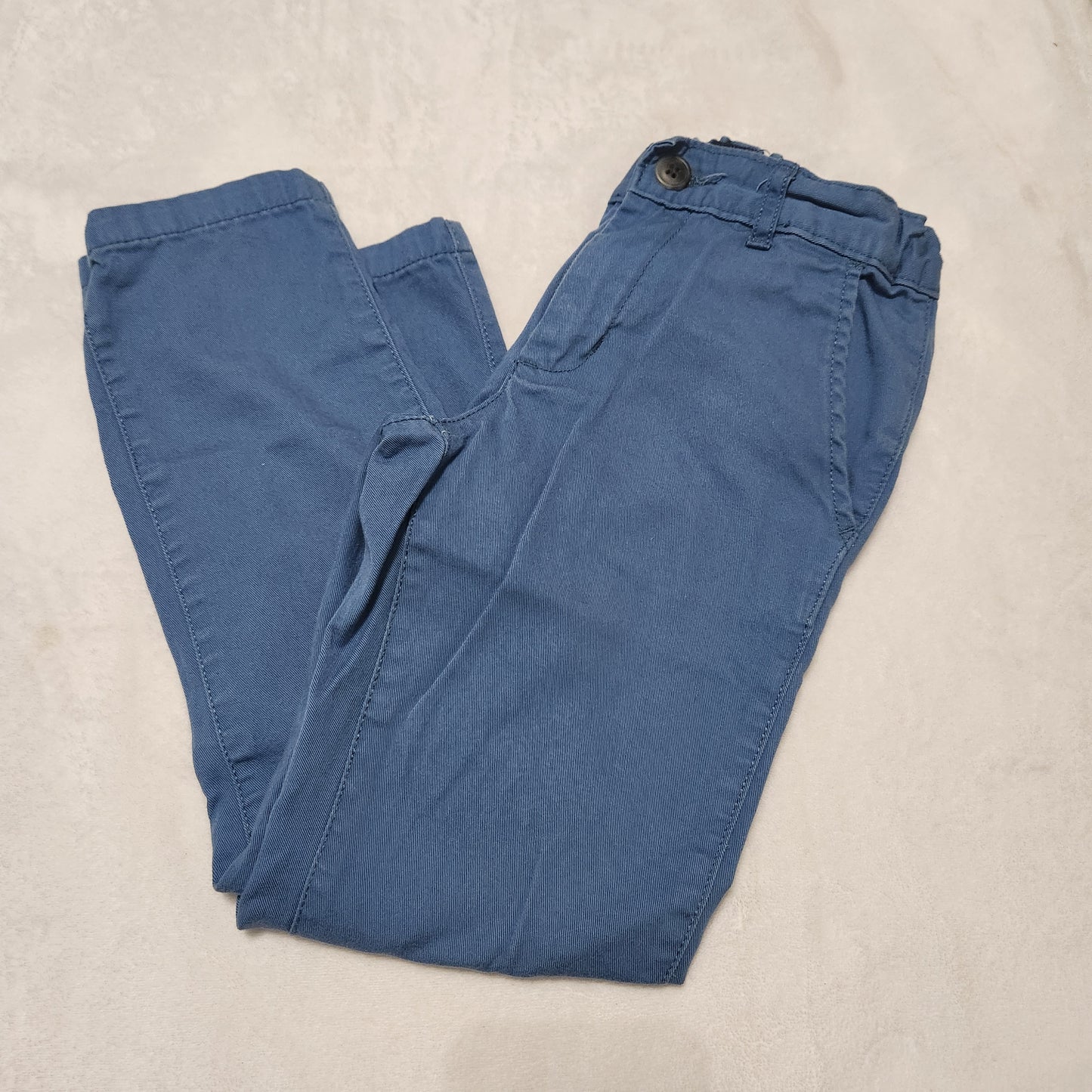 #142 Children's Place Size 7 Blue Khakis Chino Pants