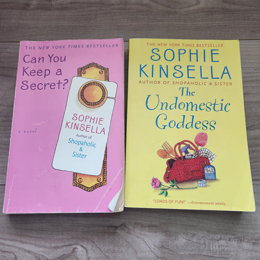 #142 Lot of 2 Sophie Kinsella Books