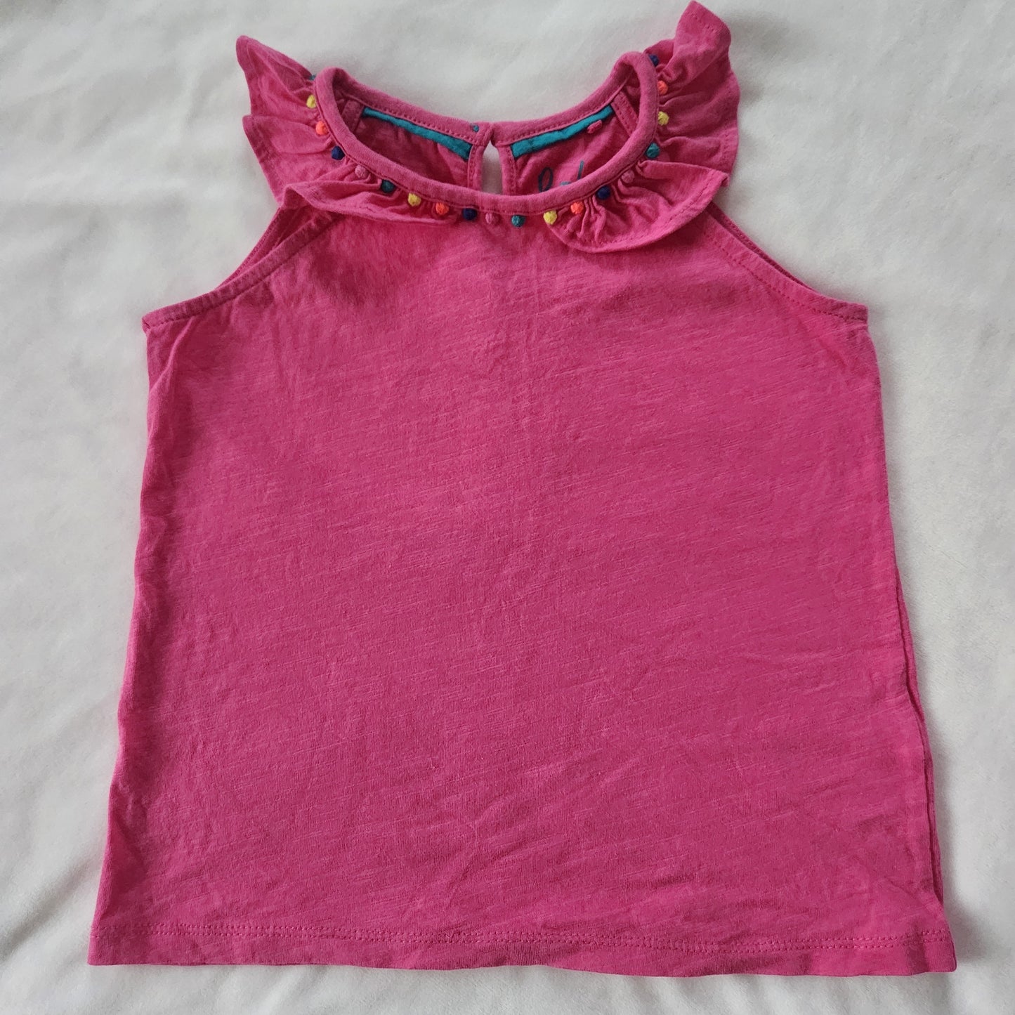 #104 Mini Boden 4/5 Colorful Kids Tank Top