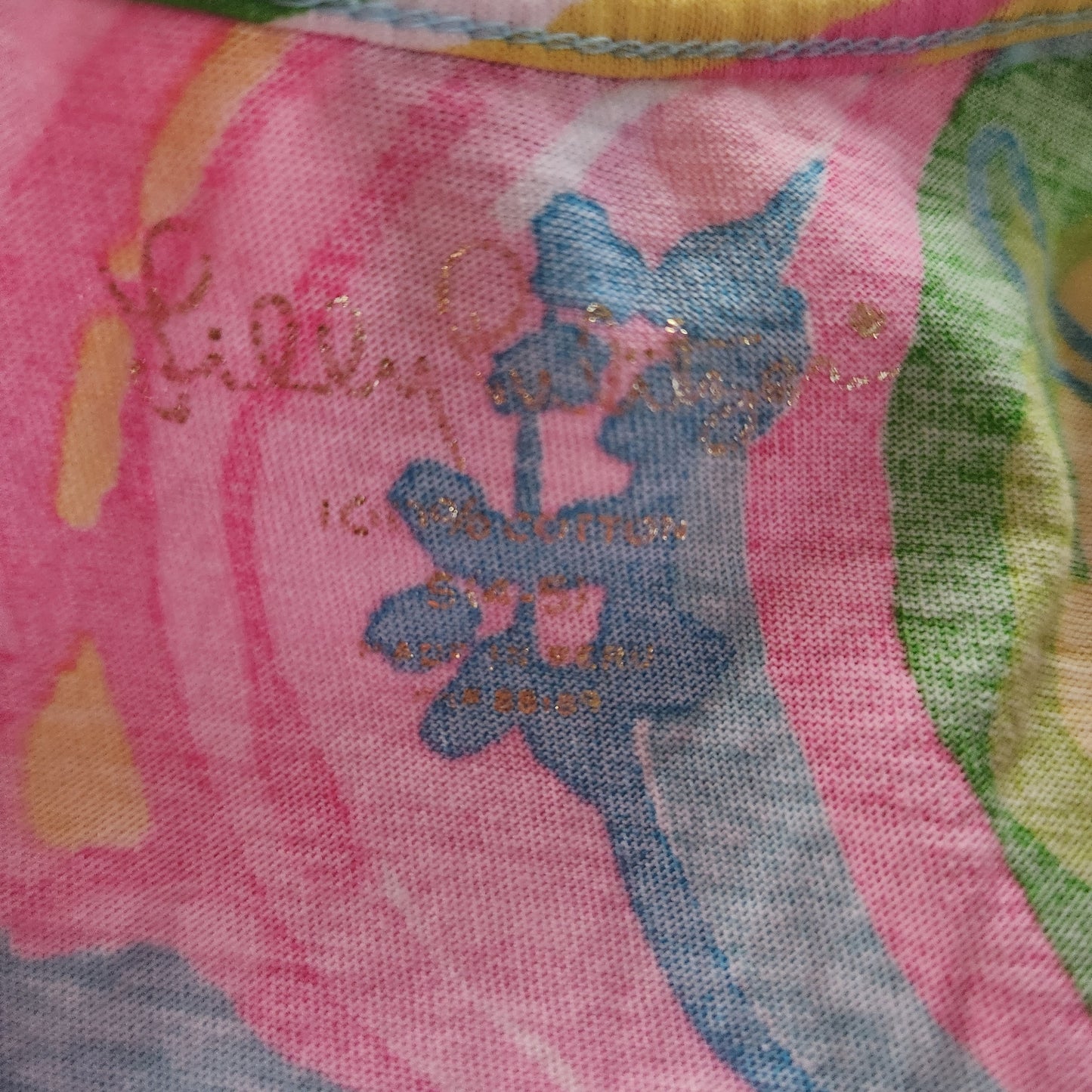 REDUCED!! #104 Lilly Pulitzer 4-5T Girls Romper In So A Peeling