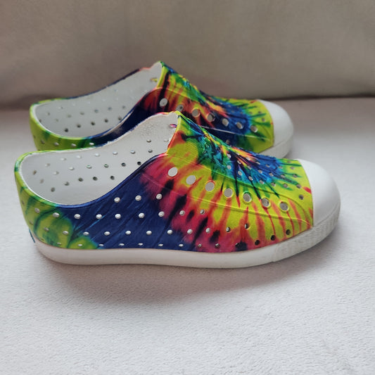 REDUCED!! #104 Native Tie Dye c13 Jefferson Shoes