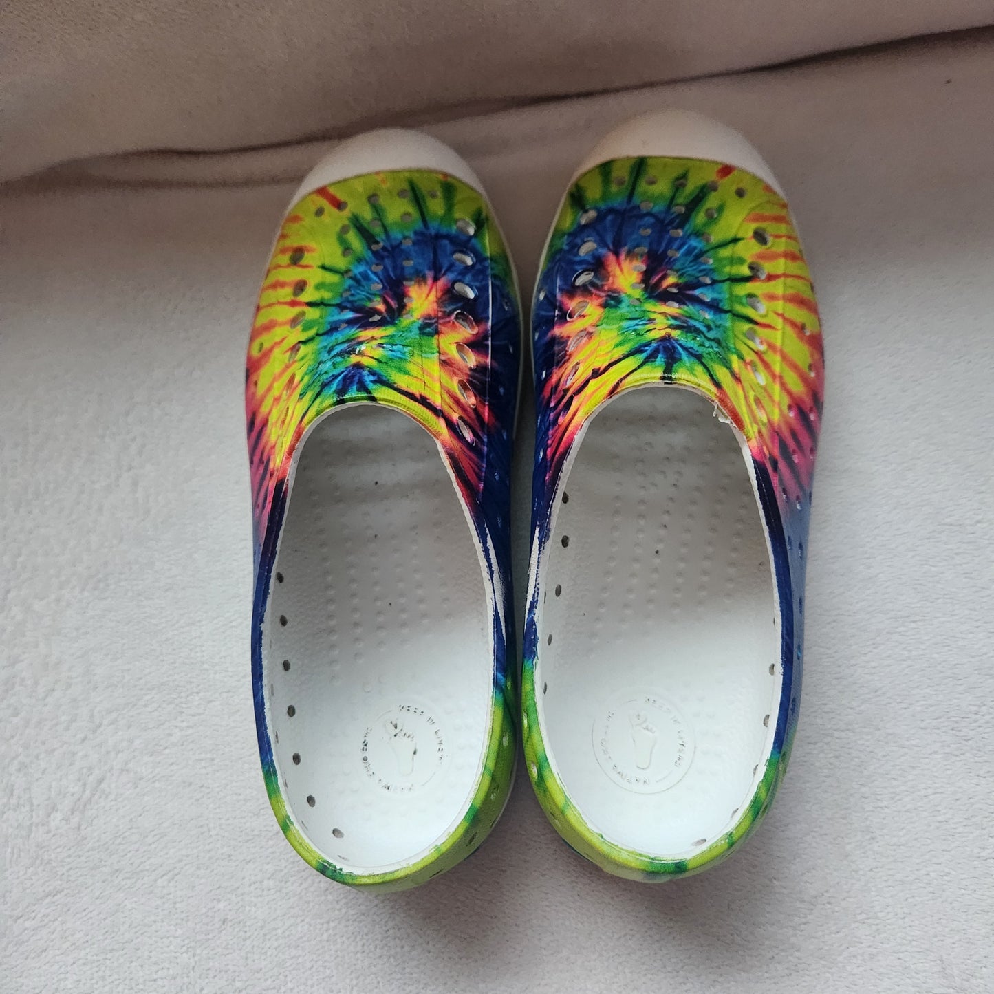REDUCED!! #104 Native Tie Dye c13 Jefferson Shoes