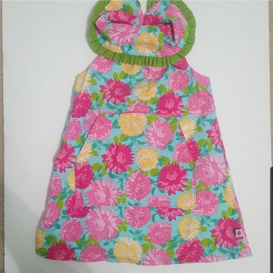 #104 Sister Fresh Sz 2 Boutique Floral Frock Dress