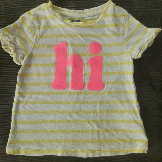 REDUCED!! #104 Baby Gap 4T Striped HI Tee Shirt