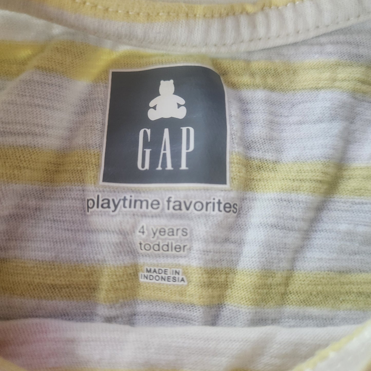 REDUCED!! #104 Baby Gap 4T Striped HI Tee Shirt