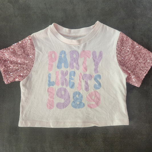 #104 Goodie Two Sleeves Sz 6 Party Like It's 1989 Shirt