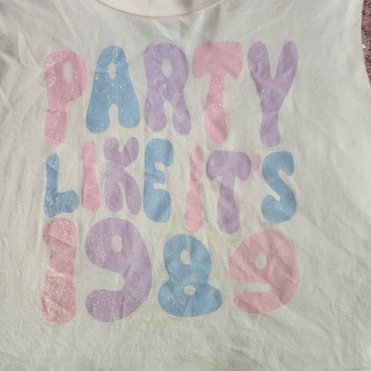 #104 Goodie Two Sleeves Sz 6 Party Like It's 1989 Shirt