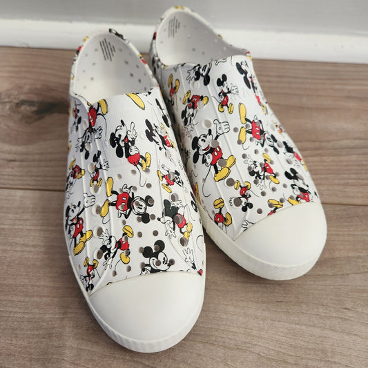 REDUCED!! #104 Native Shoes X Disney Mickey Mouse J1 Jefferson Sneakers