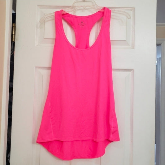 REDUCED!! #104 Athleta Medium Thin Racerback Hot Pink Tank Top