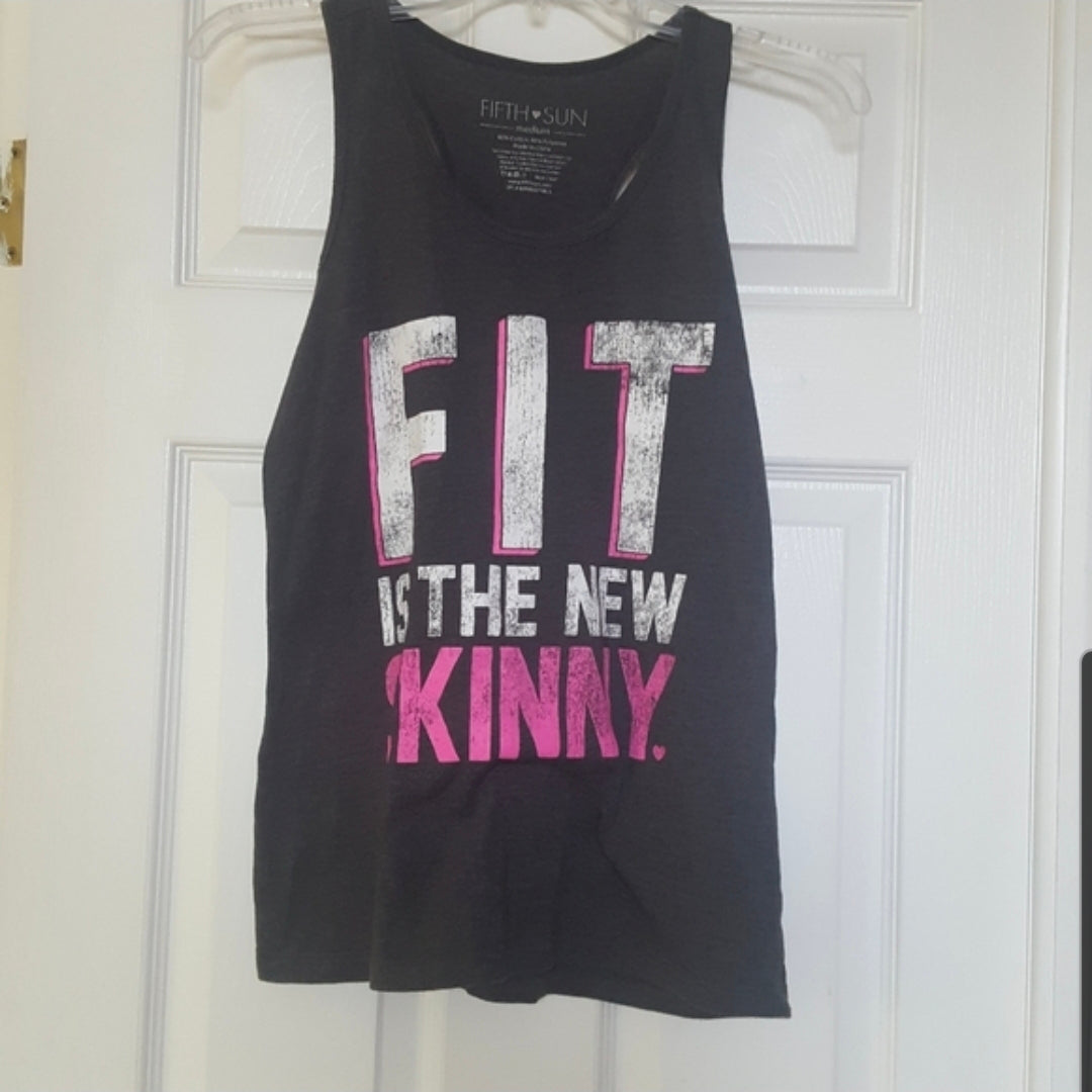 REDUCED!! #104 Fifth Sun Sz Medium Fit is the New Skinny Tank