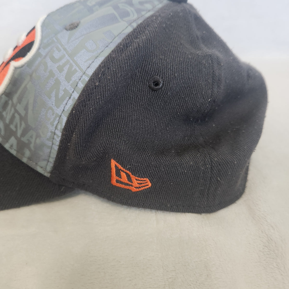 #167 NFL Cincinnati Bengals New Era 39Thirty Baseball Cap Small/Medium