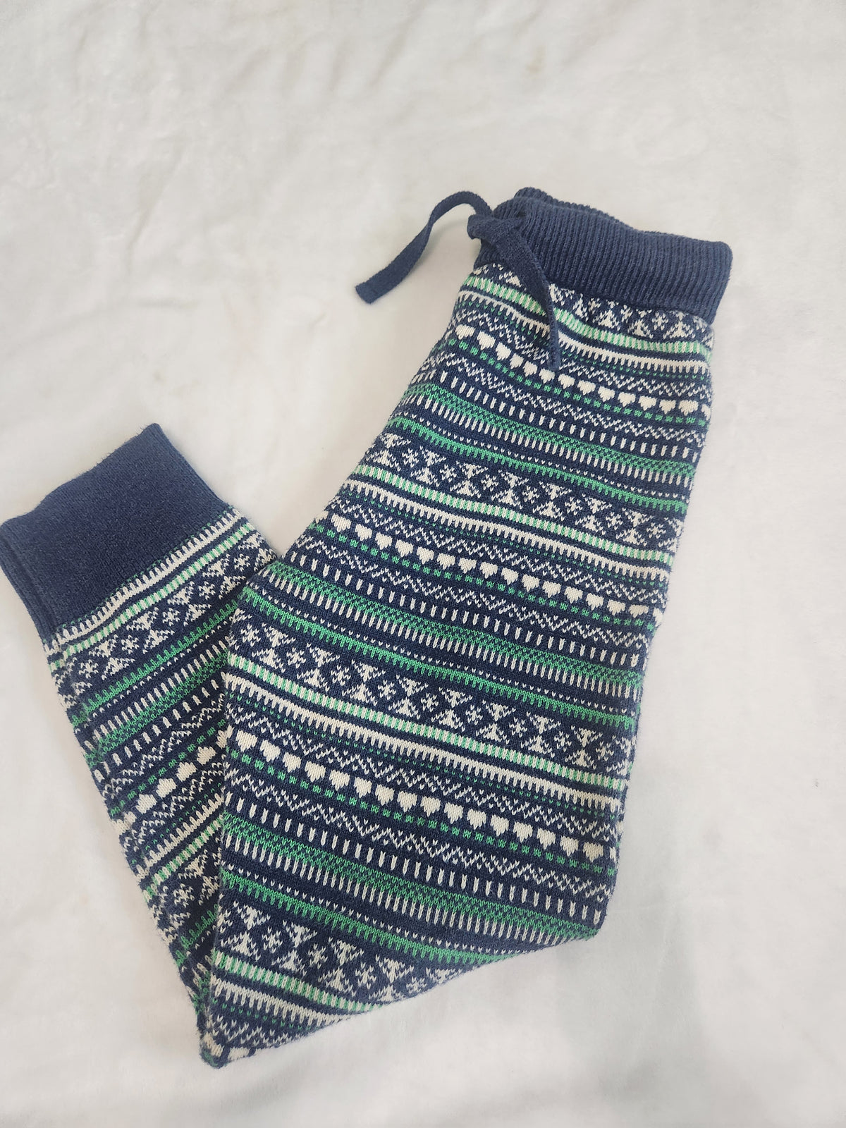 #167 Crewcuts Boys' 6/7 Fair Isle Sweater-Jogger Pant