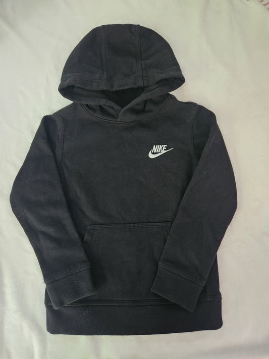 #167 Nike Youth 4-5 Black Hooded Sweatshirt