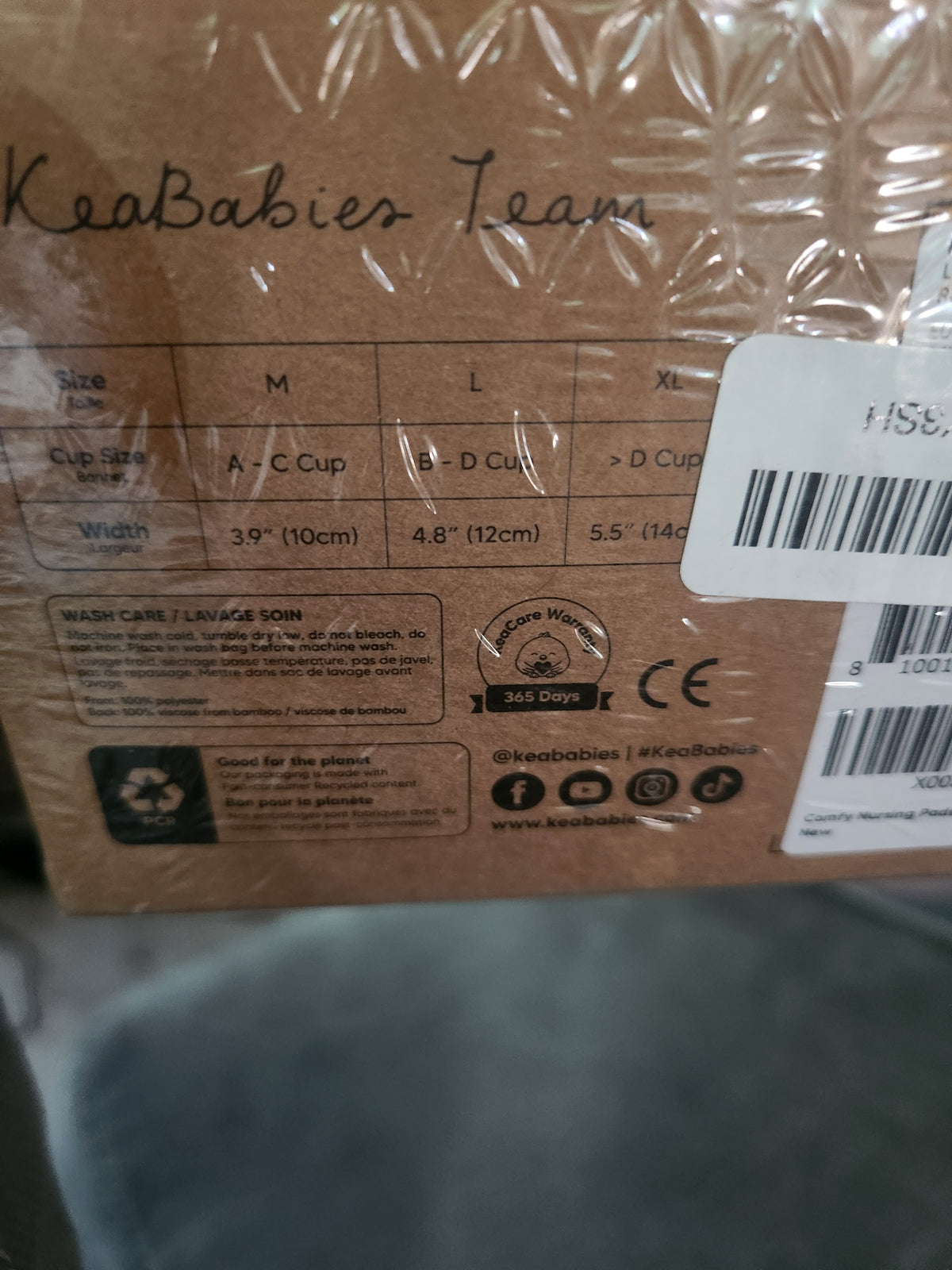 #167 KeaBabies Comfy Nursing Pads XL Pack of 14