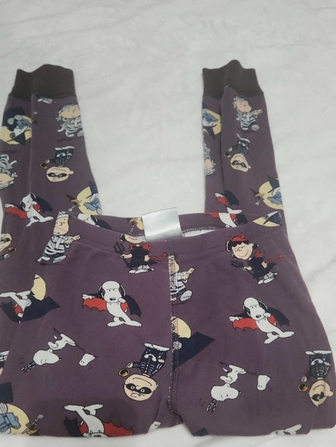 #167 HTF Hanna Andersson 6/7 Halloween Peanuts Snoopy Pajamas