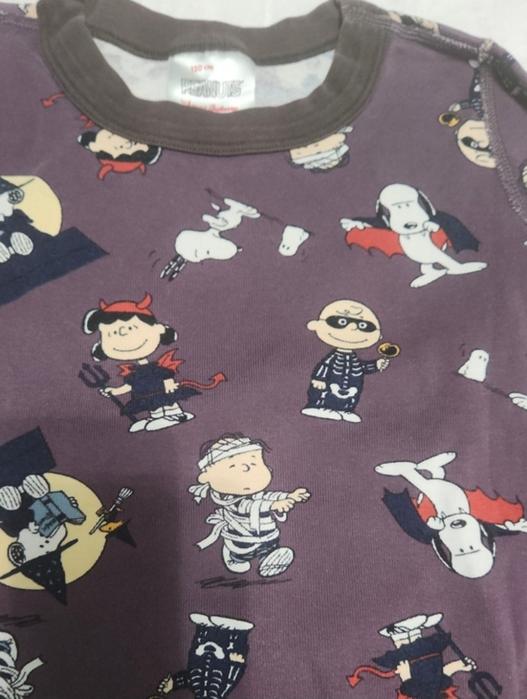 #167 HTF Hanna Andersson 6/7 Halloween Peanuts Snoopy Pajamas