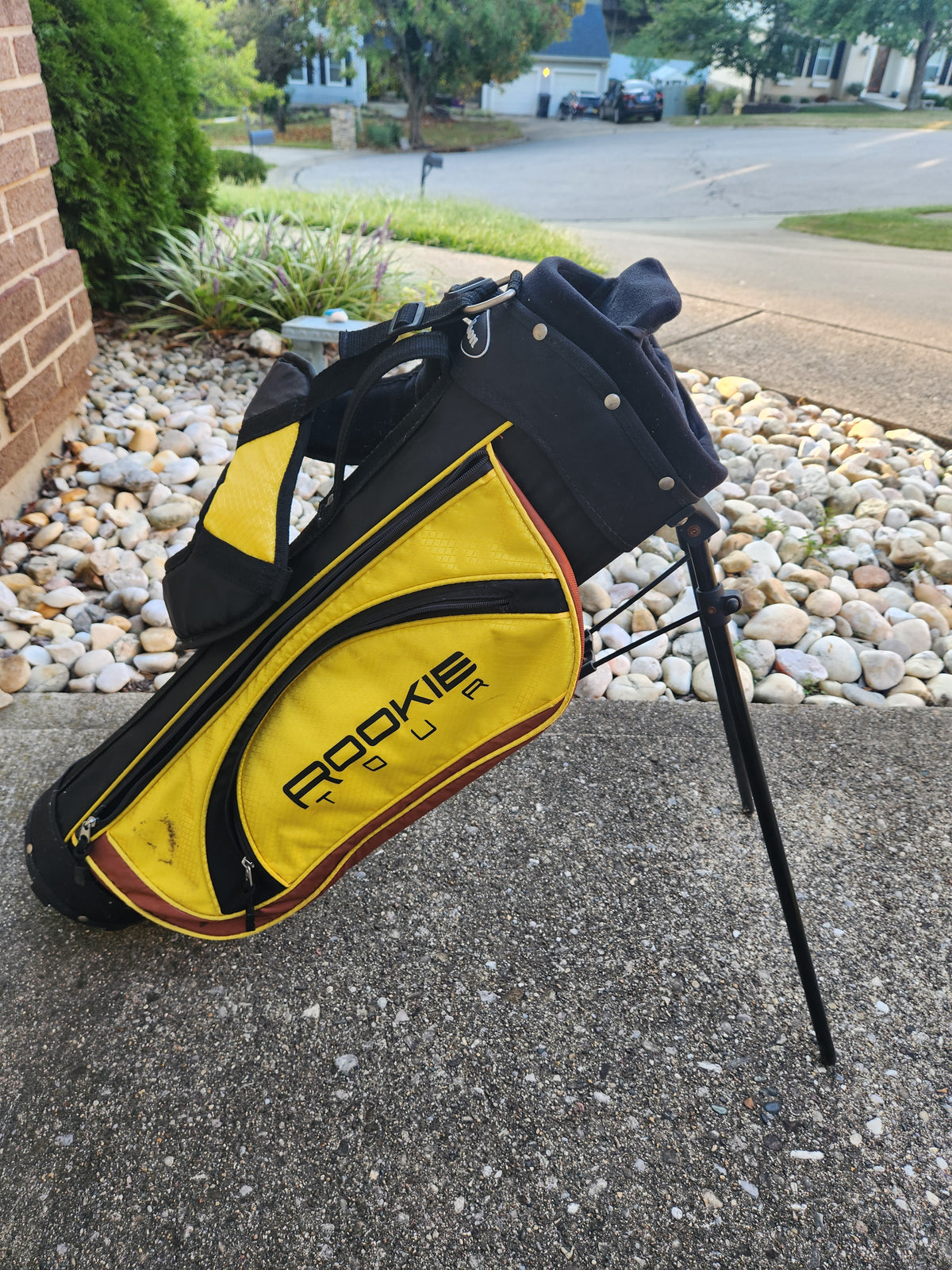 #167 Wilson Rookie Tour Junior Clubs & Stand Bag