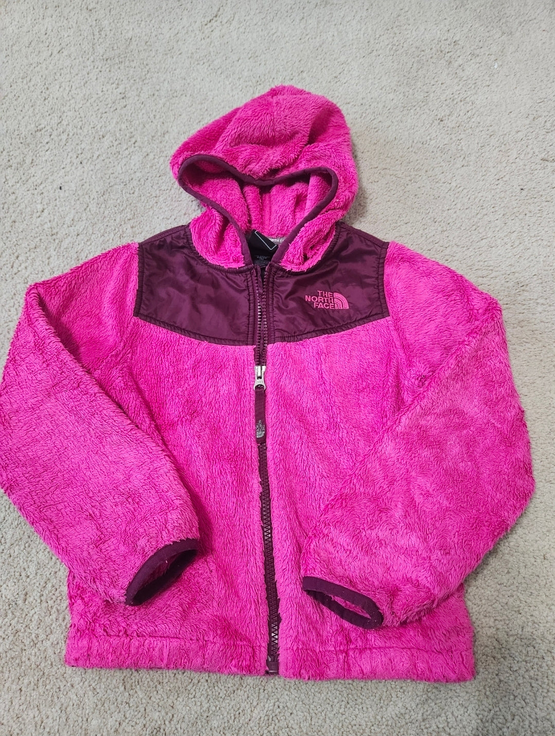#167 The North Face 6/XS Oso Fleece Hooded Jacket