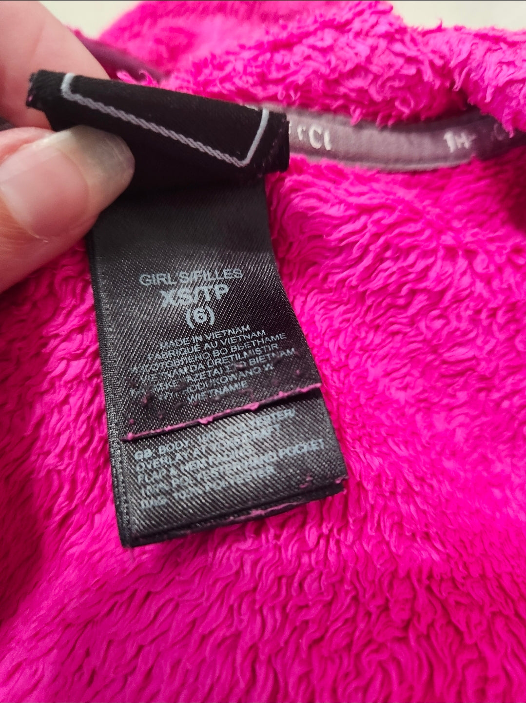 #167 The North Face 6/XS Oso Fleece Hooded Jacket