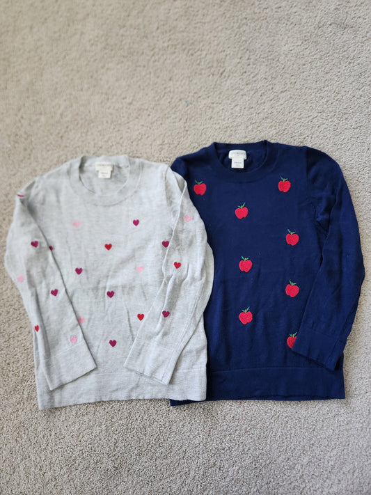 #167 Crewcuts XS 4/5 Knit Sweater Bundle Lot of 2