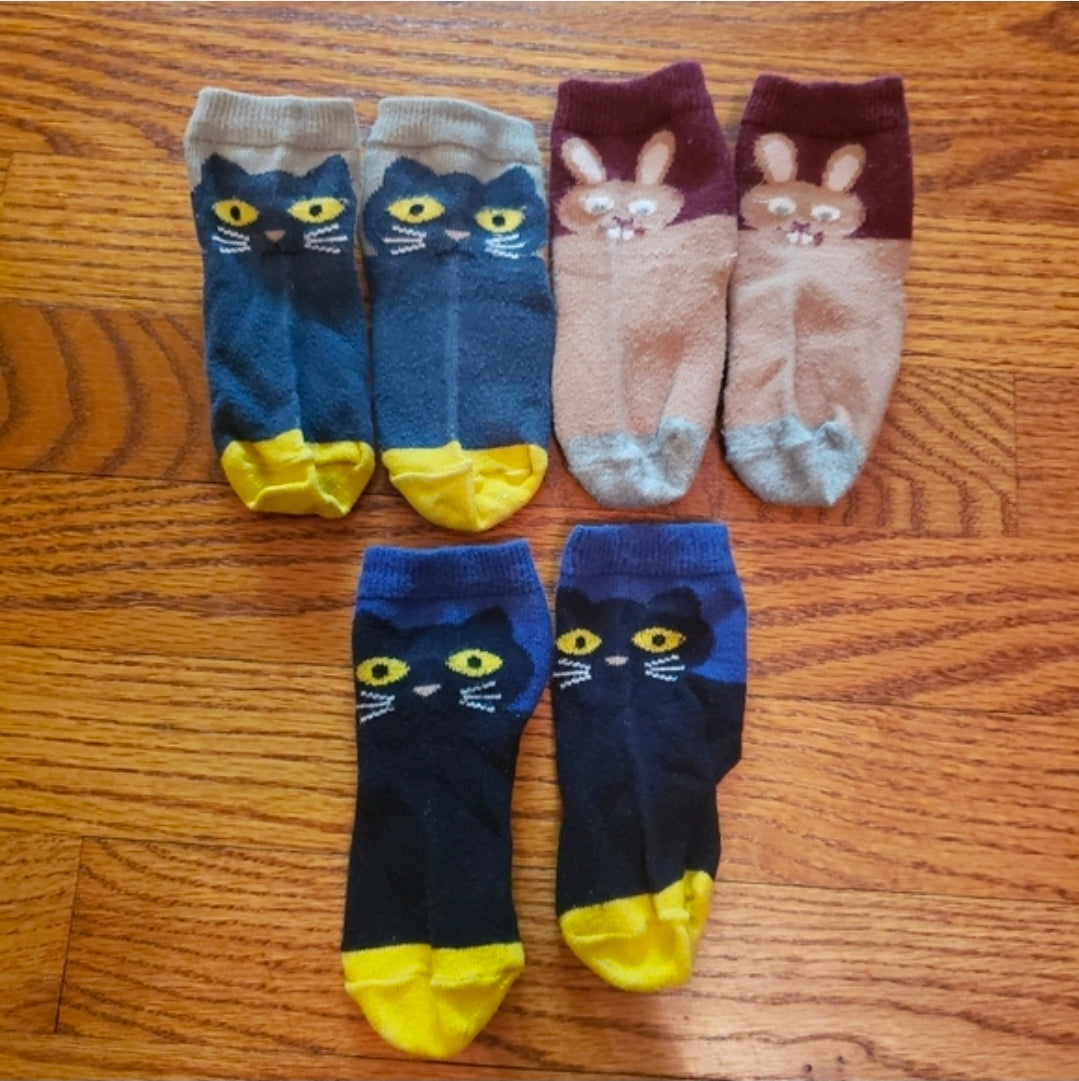 #167 Stella McCartney Kids 12-24 Months Sock Bundle Lot of 3 Pairs