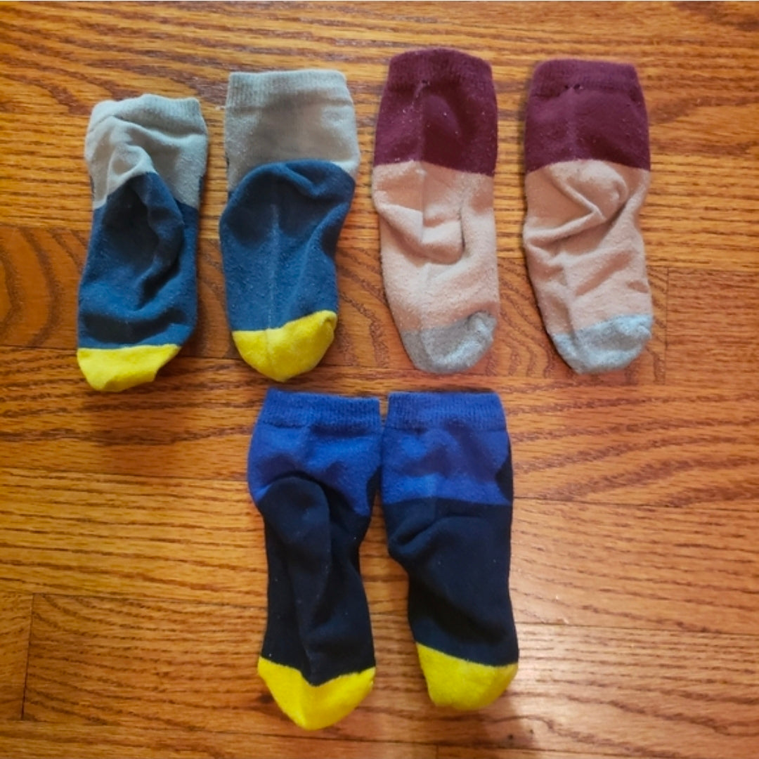 #167 Stella McCartney Kids 12-24 Months Sock Bundle Lot of 3 Pairs