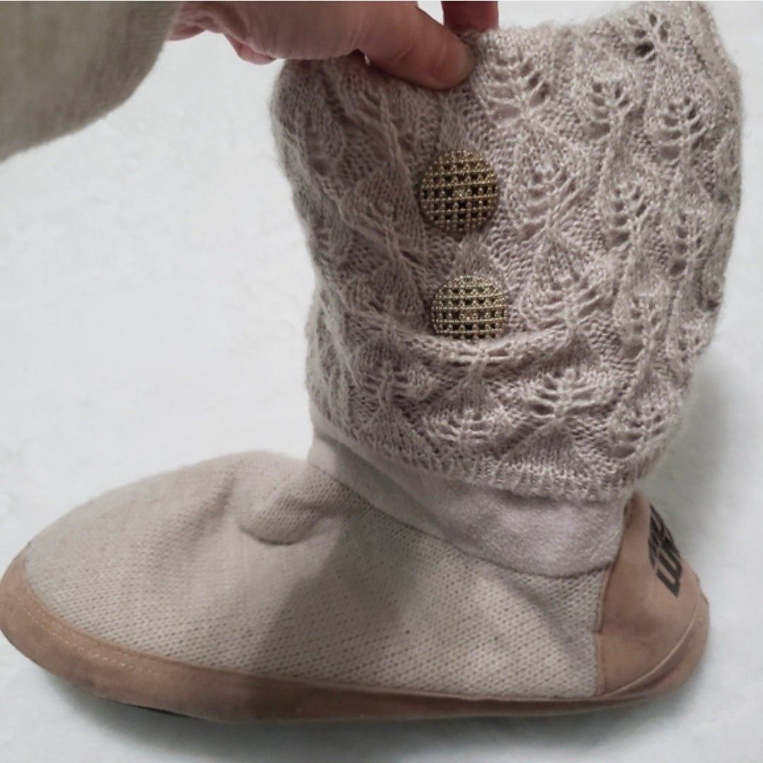 #167 MUK LUKS 11/12 Women's Sofia Faux Fur Slipper Booties