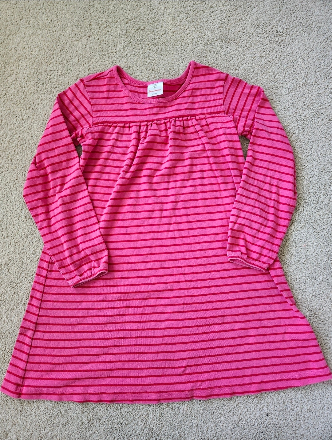 #167 Hanna Andersson Size 10 Long Sleeve Cotton Dress