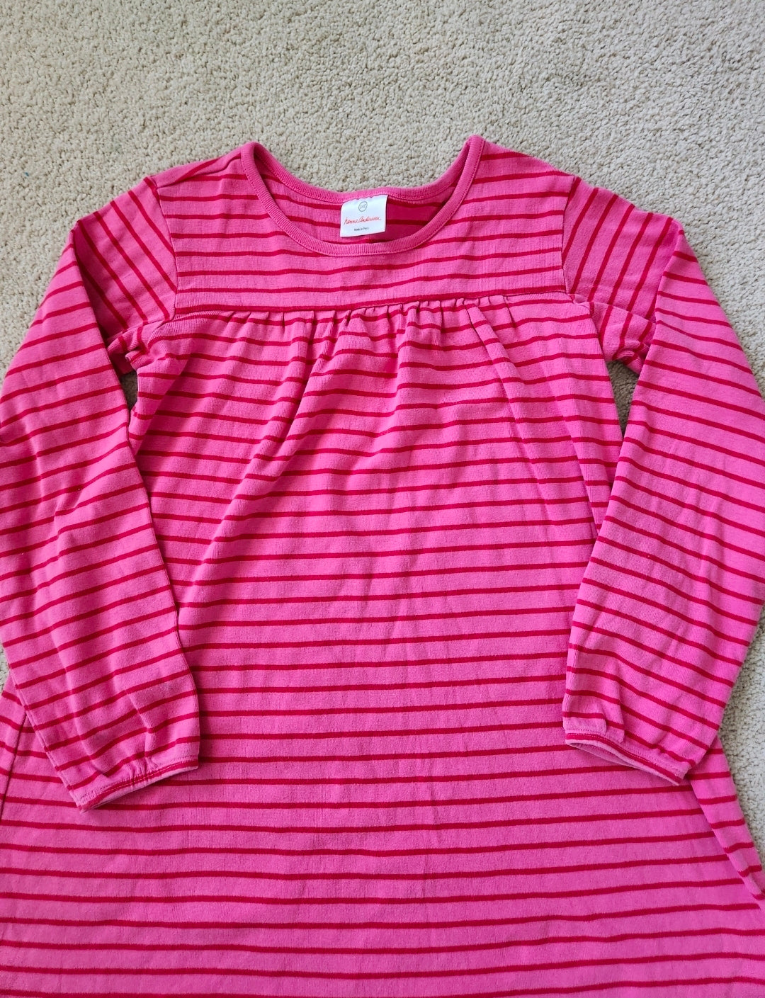 #167 Hanna Andersson Size 10 Long Sleeve Cotton Dress