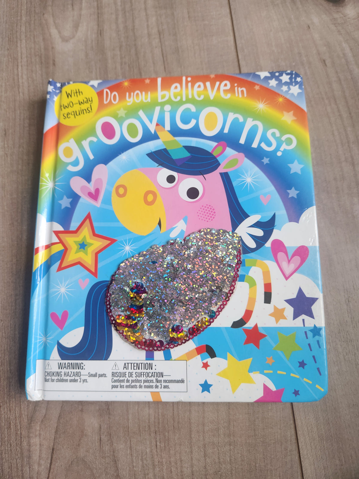 #167 Rosie Greening Do You Believe In Groovicorns? Sequin Board Book