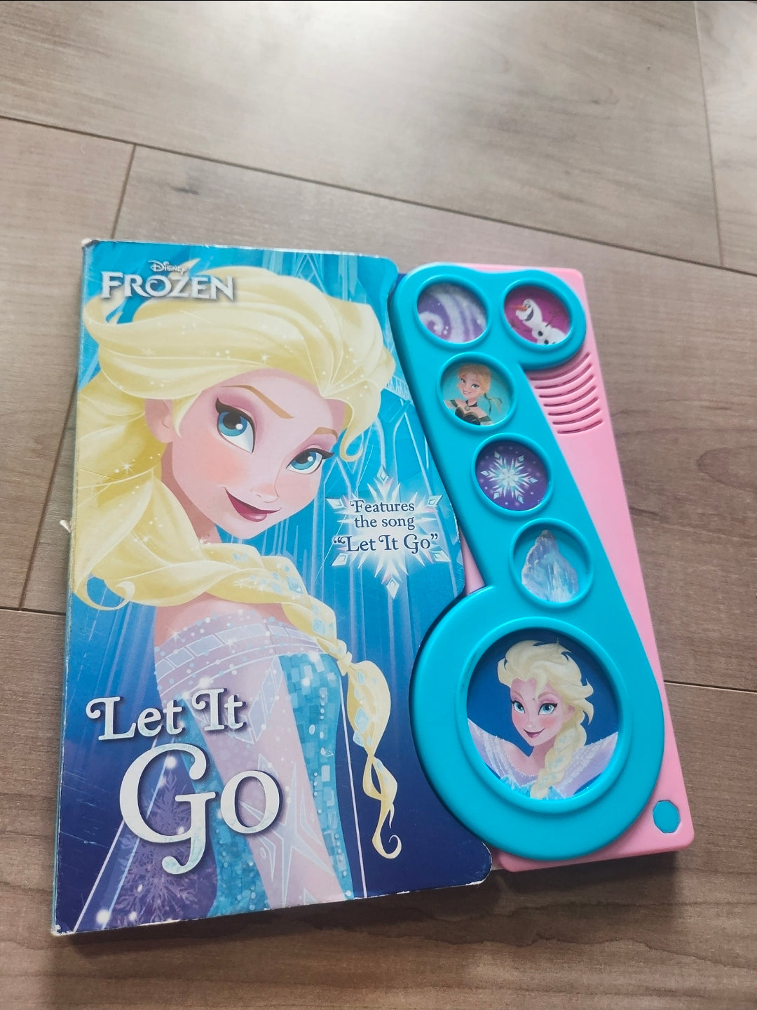 #167 Disney Frozen: Let It Go Sound Book Elsa Princess