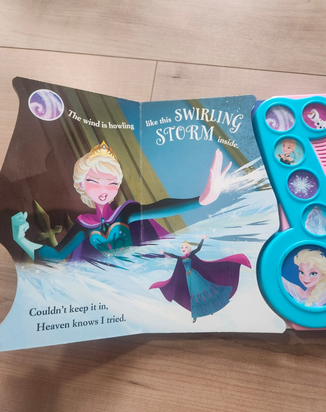#167 Disney Frozen: Let It Go Sound Book Elsa Princess