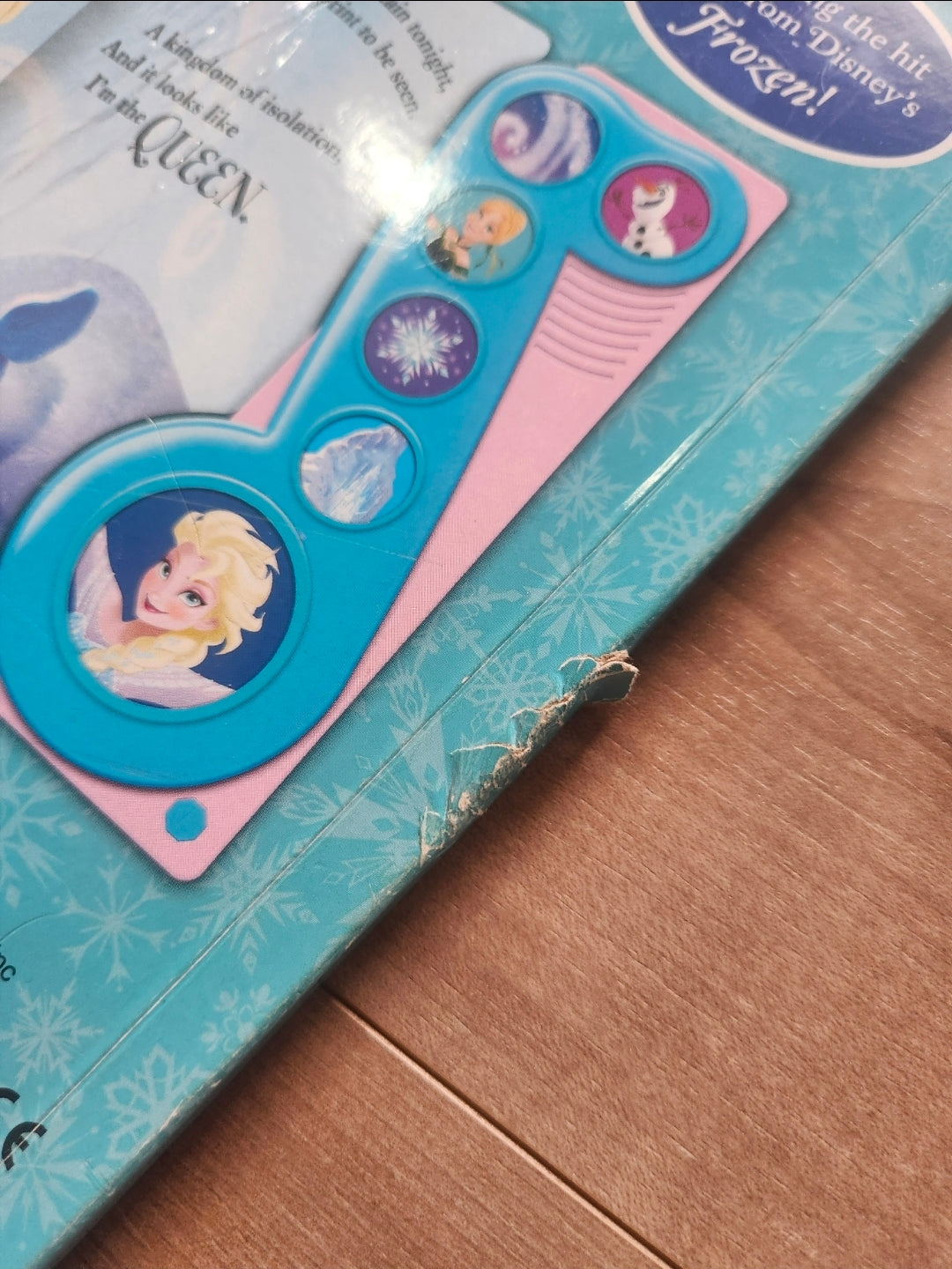 #167 Disney Frozen: Let It Go Sound Book Elsa Princess