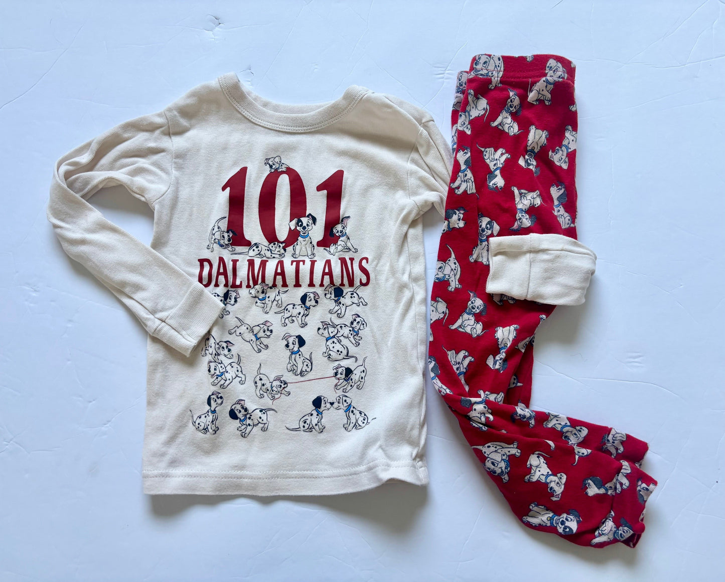 #43 Gap 101 Dalmations Pajamas Girls 4T GUC