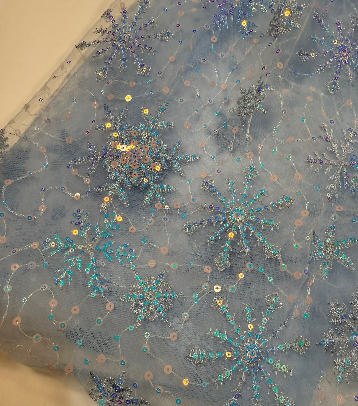 #141 Girls 5 Only Little Once Frozen Elsa Tulle Dress with Cape 2 of 2 available