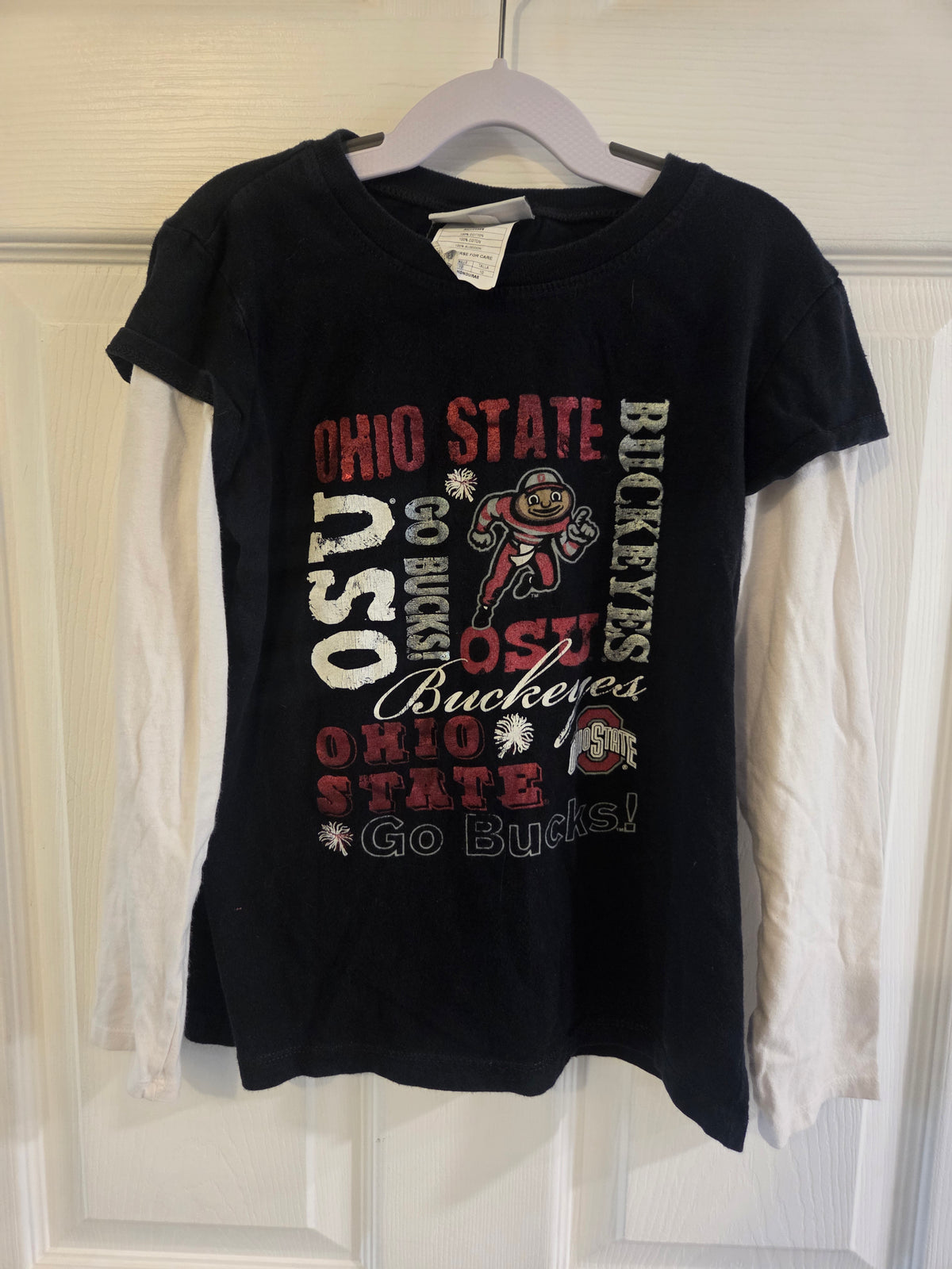 Seller 188 girls ohio state LS shirt size 10