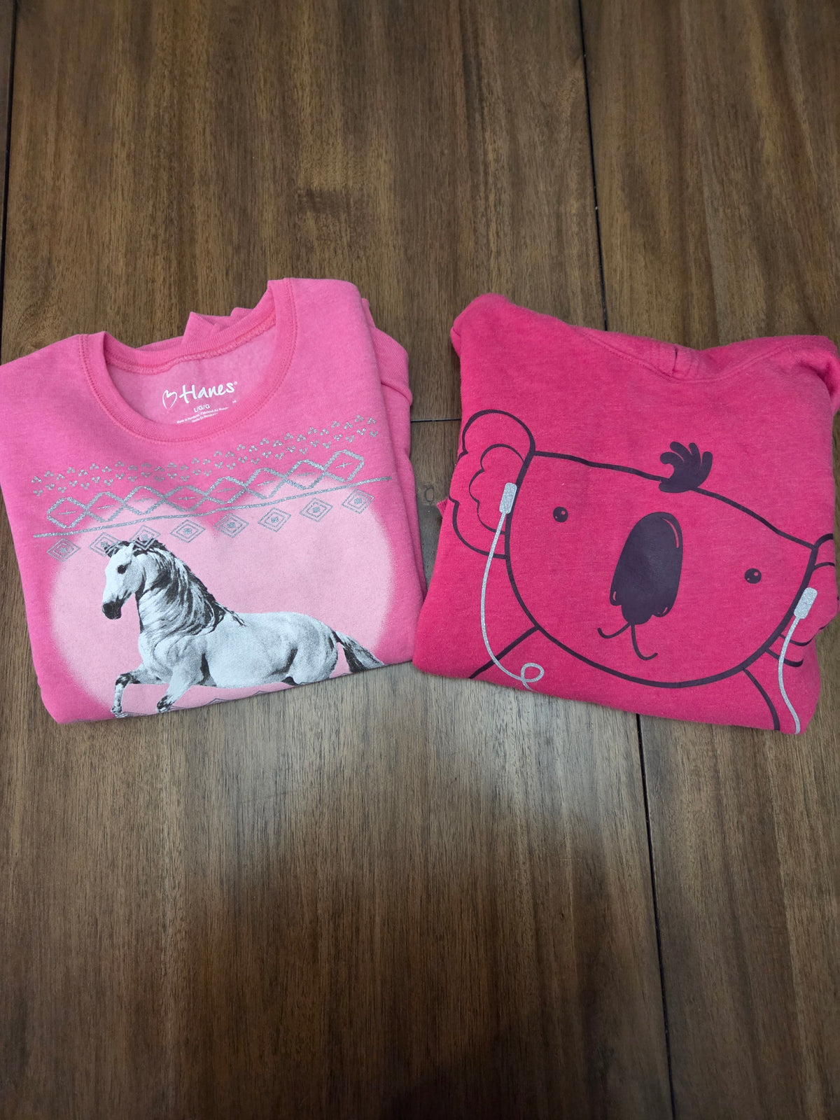 Seller 188 girls size 10/large pink sweatshirts