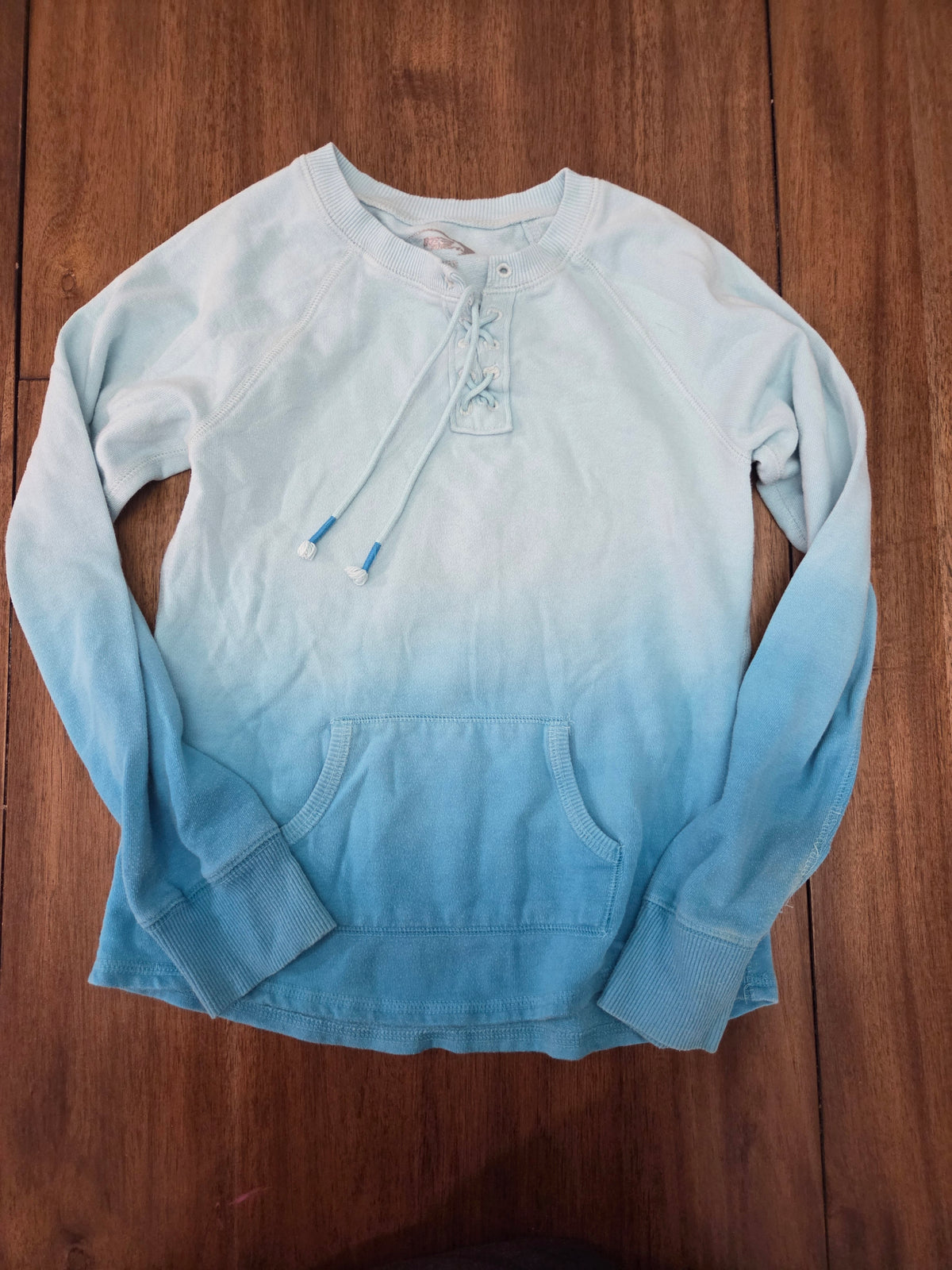 Seller 188 girls size 10/12 blue sweaters and tops