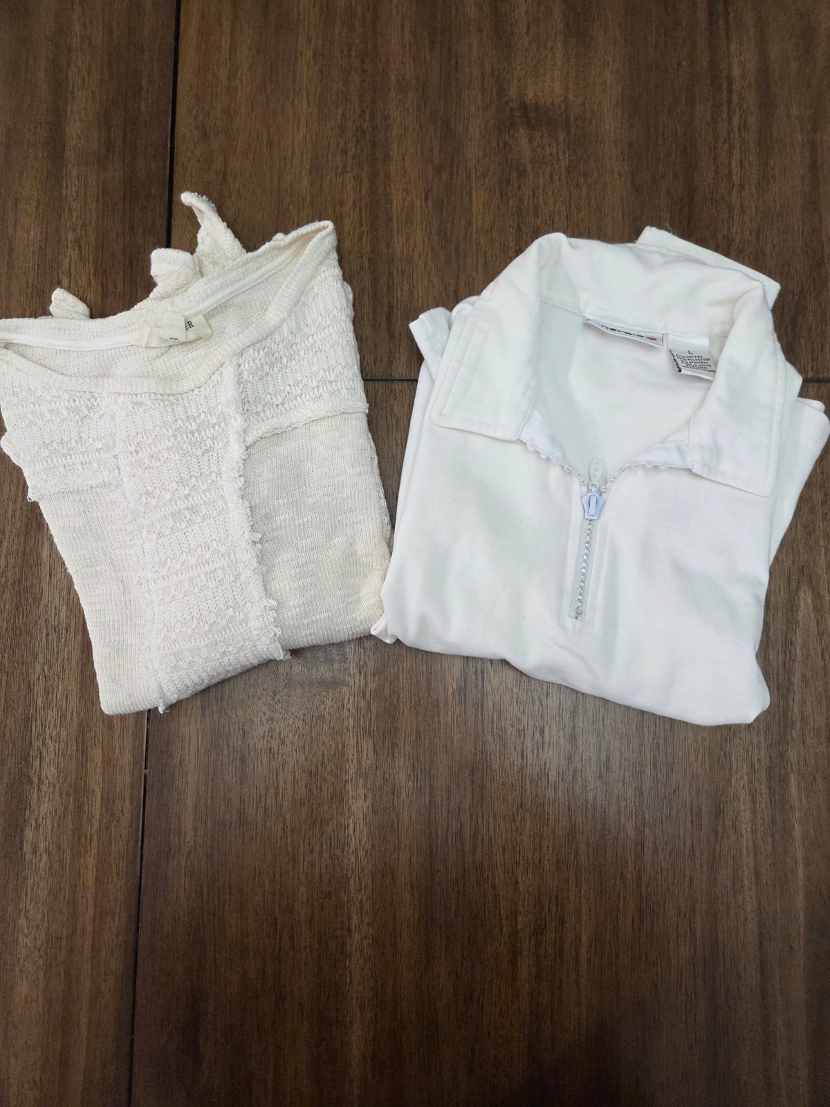 Seller 188 girls size 10/Large white tops